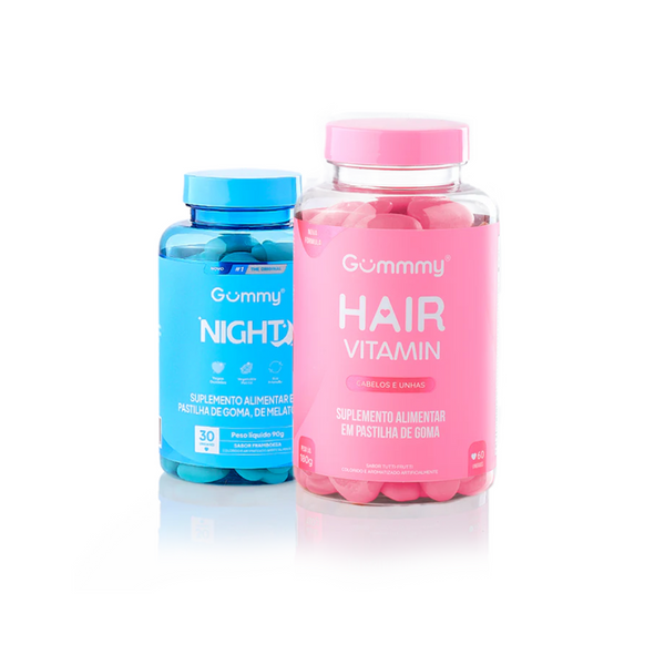 1 Gummy Night + 1 Gummy Hair