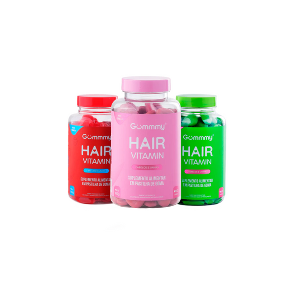 GUMMY® HAIR - MIX SABORES 180G