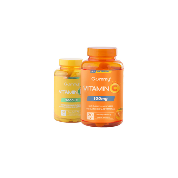 1 VITAMINA C + 1 VITAMINA D
