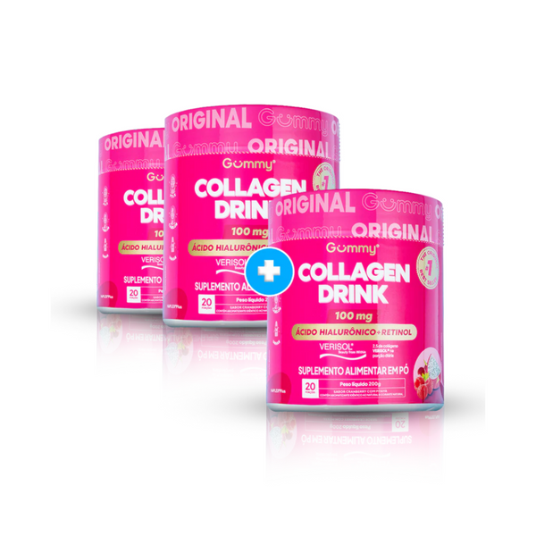 LEVE 3 E PAGUE 2 COLLAGEN DRINK - CRAMBERRY C/ PITAYA
