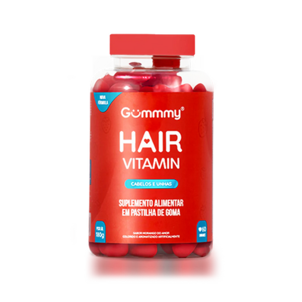 GUMMY HAIR - MORANGO 180g